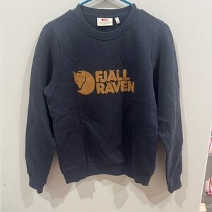Fjallraven women’s Dark Blue Crewneck Sweater size xxs:)